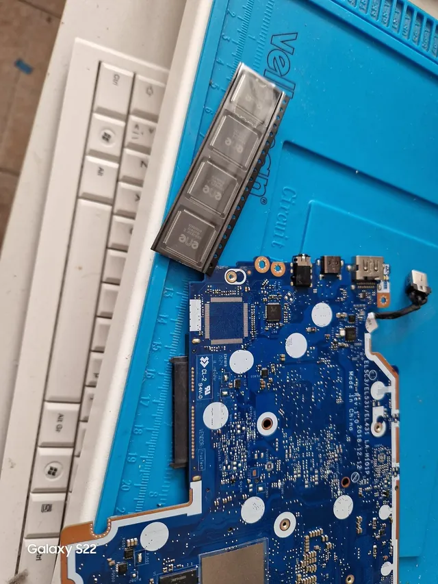Lenovo IdeaPad S340 pagrindinės plokštės remontas – nuotrauka 3