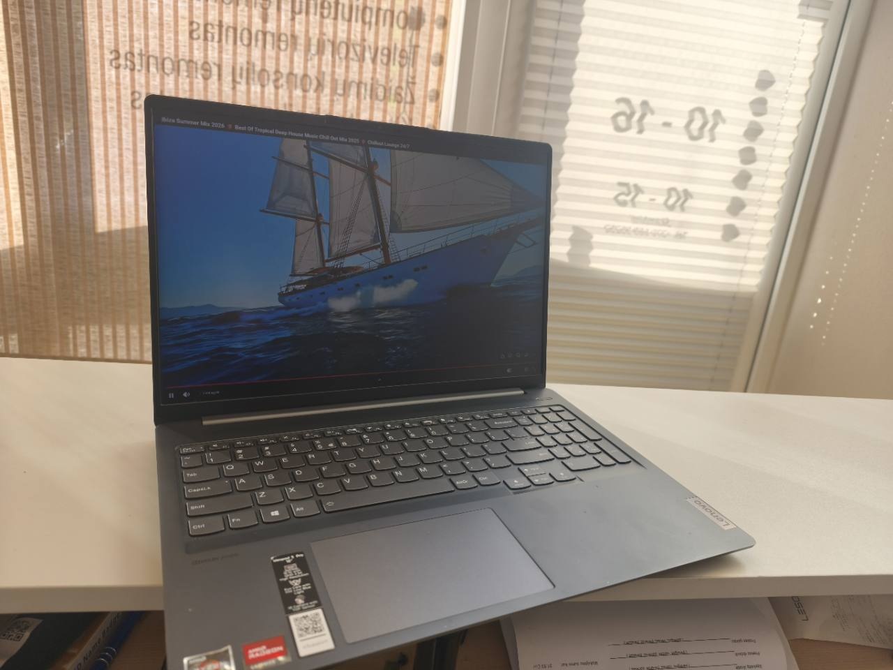 Lenovo IdeaPad 5 Pro po remonto – veikiantis kompiuteris